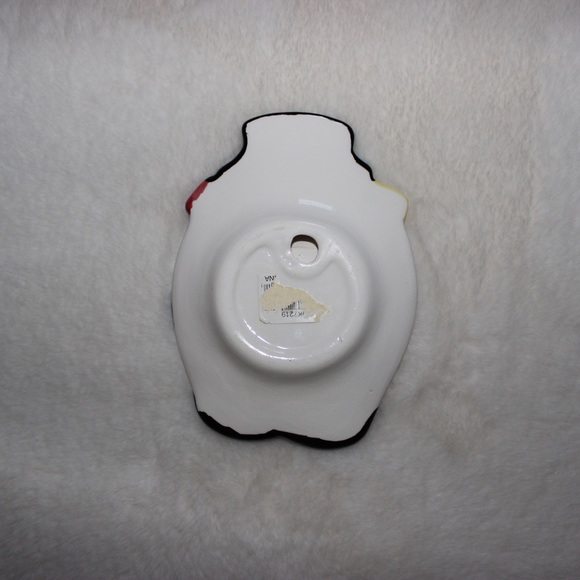 Vintage Snowman 4.25” Plate - Picture 2 of 4